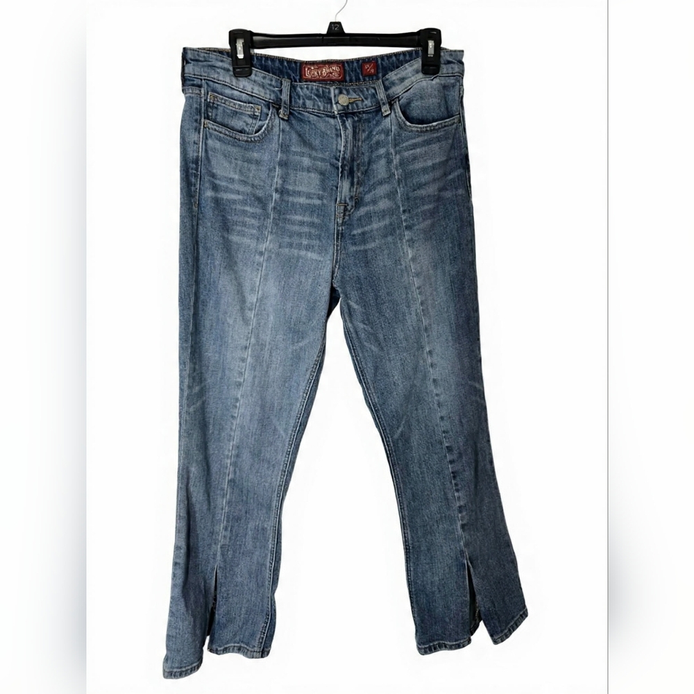Lucky Brand Light Blue Capri Americana Soft Girl